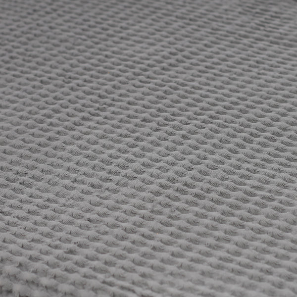 Egyptian Cotton Waffle Throw – Lightweight & Elegant