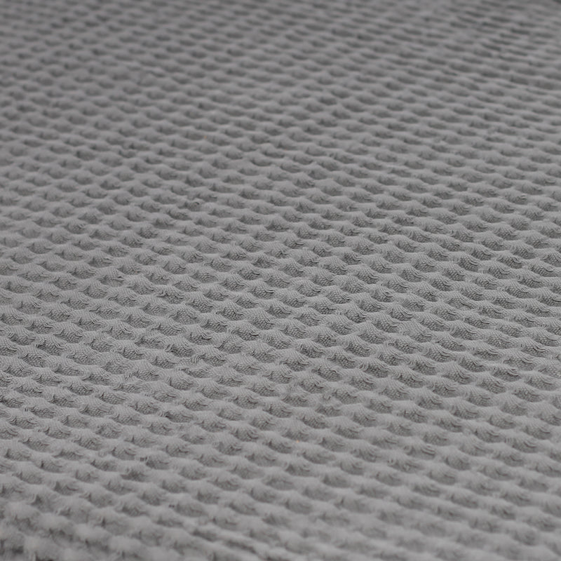 Egyptian Cotton Waffle Throw – Lightweight & Elegant