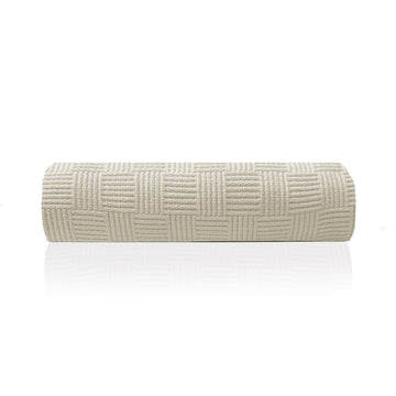 Egyptian Cotton Leno Throw (Offwhite)