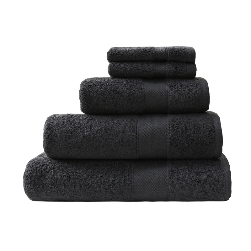 600 GSM Giza 86 Egyptian Cotton Towels – 5 pcs, Plush & Absorbent