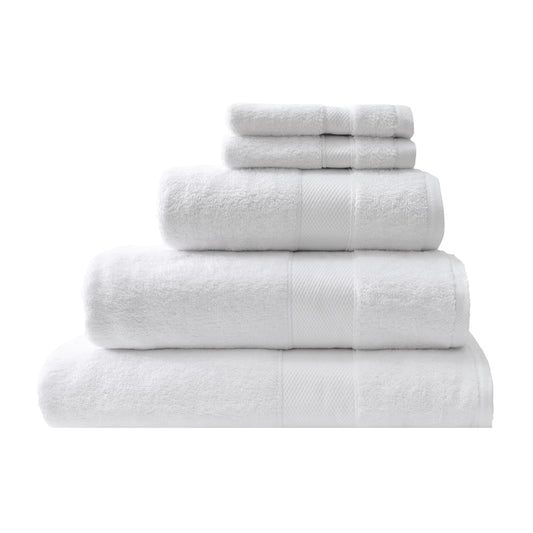 600 GSM Giza 86 Egyptian Cotton Towels – 5 pcs, Plush & Absorbent