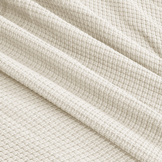 Egyptian Cotton Milano Throw (Off_white)