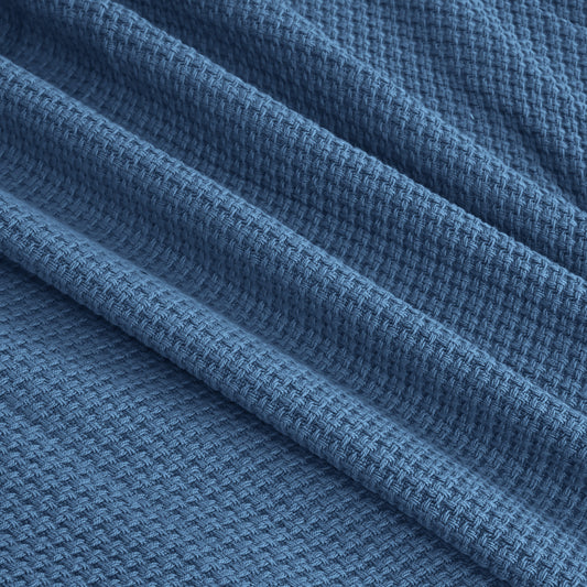 Egyptian Cotton Milano Throw (Jeans Blue)