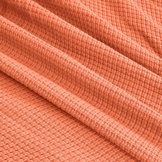 Egyptian Cotton Milano Throw (Apricot)