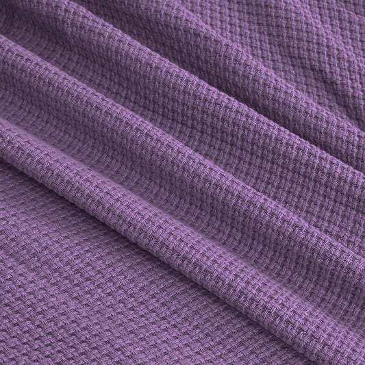 Egyptian Cotton Milano Throw (Purple)