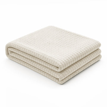 Egyptian Cotton Milano Throw (Off_white)