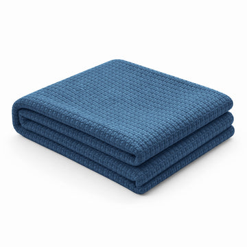 Egyptian Cotton Milano Throw (Jeans Blue)