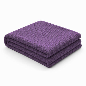Egyptian Cotton Milano Throw (Purple)
