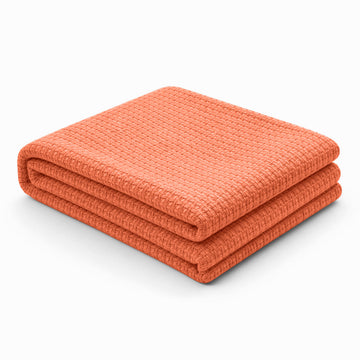 Egyptian Cotton Milano Throw (Apricot)