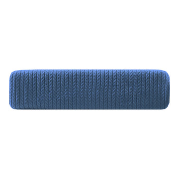 Egyptian Cotton Orchid Throw (Jeans Blue)