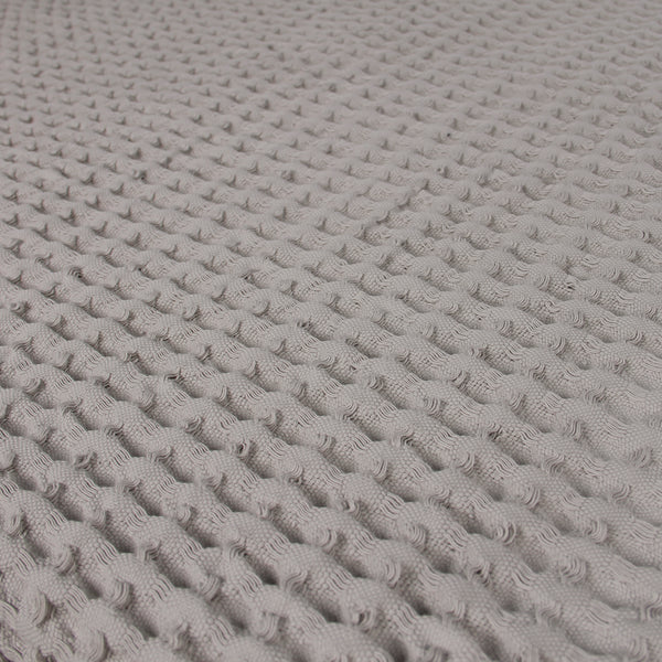 Egyptian Cotton Waffle Throw – Lightweight & Elegant