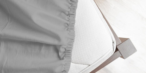 200 TC Egyptian Cotton Blend Plain Fitted Sheets – 3 pcs, Soft & Long-lasting