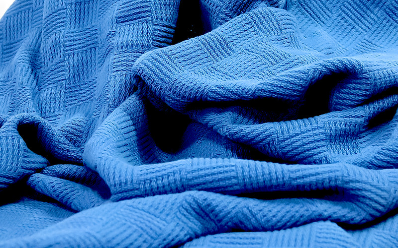 Egyptian Cotton Leno Throw – Ultra-Soft & Stylish