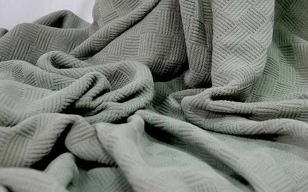 Egyptian Cotton Leno Throw – Ultra-Soft & Stylish