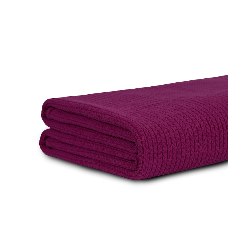 Egyptian Cotton Orchid Throw – Luxurious & Ultra Soft