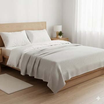 Egyptian Cotton Milano Throw – Soft & Elegant