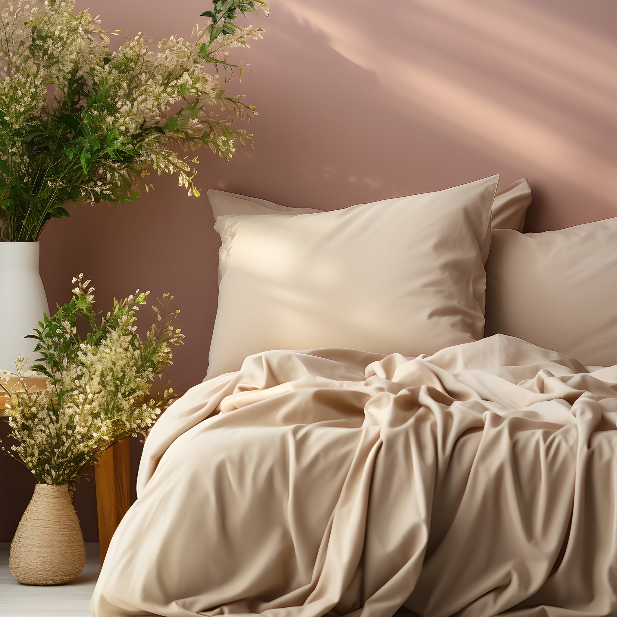 200 TC Egyptian Cotton Duvet Cover – 3 pcs, Luxurious & Soft